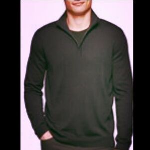 Calvin Klein Mens Merino Acrylic Blend Sweater
